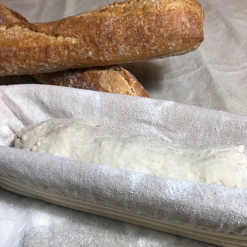 Banneton oval para pan con forro de lino #2690LNGL – Sassafras – La Cuisine  Perú